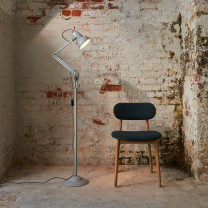 Anglepoise Original 1227 Floor Lamp Dove Grey Above Chair