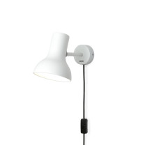 Anglepoise Type 75 Mini Wall Light Alpine White - Cable & Plug 