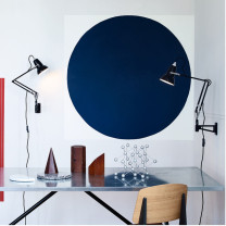 Anglepoise Original 1227 Mini Lamp with Wall Bracket Jet Black in Pairs