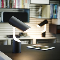 Le Klint Mutatio Table Lamp in Library