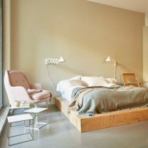 Fritz Hansen Kaiser Idell 6718-W Scissor Wall Bedroom
