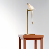 Moooi Perch LED Table Lamp on Side Table
