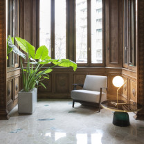 Brass Flos IC T1 High Table Lamp