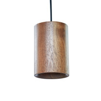 Case Solid Cylinder Pendant Walnut