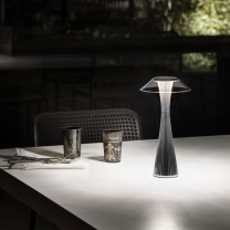 Chrome Kartell Space LED Portable Lamp