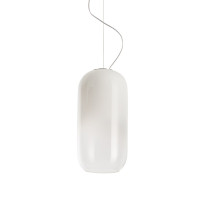 Artemide Gople Suspension Light White