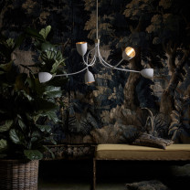 Porta Romana Tulip Suspension in Living Room