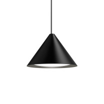 Louis Poulsen Keglen LED Pendant Light Ø400 Black