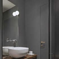 Flos Glo-Ball Mini Ceiling/Wall Light - Mirror Mounted