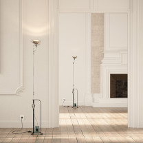 Black Flos Toio Floor Lamp