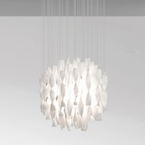 Axolight Aura 60 Suspension White in Studio