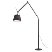 Artemide Tolomeo Mega Floor Lamp 36 Black Black