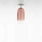 Artemide Gople Mini Ceiling Light Copper Shade / Silver Base