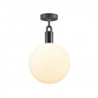 Buster + Punch Forked Globe Ceiling Light (Gun Metal Opal - Large)