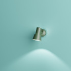 Zero Compose Wall Light In Situ Teal Background 2