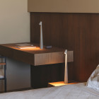 Light Beige Vibia Africa LED Portable Table Lamps