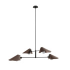 &Tradition Bonnet Chandelier - Large, Bronzed