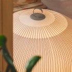 Close Up of Vibia Knit LED Table/Floor Lamp