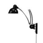 Fritz Hansen Kaiser Idell 6559 Wall Lamp - Black/Chrome