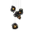 Bocci 100 Series LED Random Multiple Pendant 5 Grey