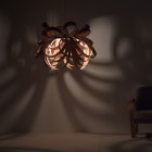 Tom Raffield Butterfly Pendant Giant on in Dark