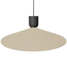 Ferm Living Collect Bell Socket Pendant Angle Black Cashmere