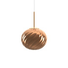 Tom Dixon Whirl LED Pendant 30 Copper Off