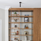 J. Adams & Co Spot Single Ceiling Light Lifestyle Bookshelf