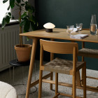 &Tradition Mist AP21 Portable Lamp on Dining Table