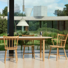 HAY Compass Adjustable Pendant Lifestyle Dining Table 2