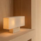 Medium, Travertine Audo Copenhagen Nonna Table Lamp
