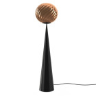 Tom Dixon Whirl Fat Cone LED Floor Lamp Copper Off
