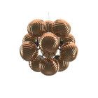 Tom Dixon Whirl Burst LED Chandelier Copper Off