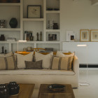 Vibia Asia LED Floor Lamp Lifestyle Lounge 2