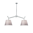 Artemide Tolomeo Basculante Suspension 36 Silk