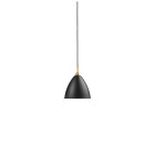 Gubi Bestlite BL9 Pendant Light Medium Brass Black