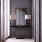 Porta Romana Salperton Table Lamp in Pairs in Hallway