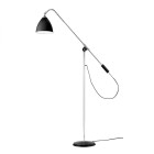 Gubi Bestlite BL4 Floor Lamp Chrome Matt Black