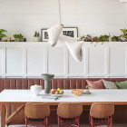 a-emotional light Ballet Composition above table