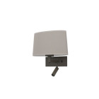 Astro Park Lane Reader LED Wall Light Tapered Oval Putty