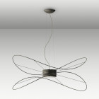 Axolight Hoops LED Suspension Black 2 in Room