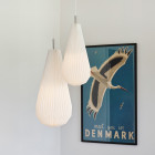 Le Klint Comet 181 Pendant Both Sizes in Situ