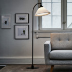 Le Klint 368 Floor Lamp next to sofa