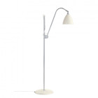 Gubi Bestlite BL3 Floor Lamp Small Chrome Matt White