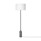 Gubi Gravity Floor Lamp Grey Marble White