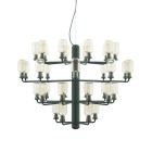Normann Copenhagen Amp Chandelier - Large, Gold/Green