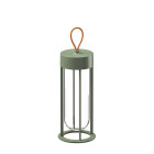 Flos In Vitro LED Outdoor Unplugged Light Pale Green