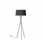 Santa & Cole Tripode G5 Floor Lamp Green Raw