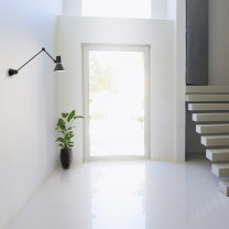 Anglepoise Type 80 W3 Wall Light Matte Black in Lobby