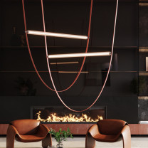 Green Flos Wireline LED Suspension